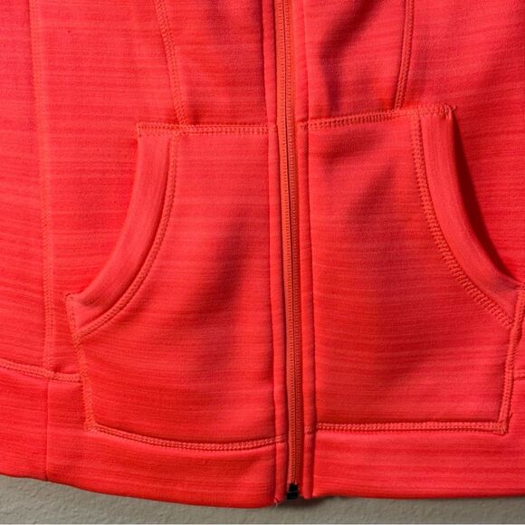 90 Degree By Reflex Hoodie Women’s M Pink Coral Sporty Full zip Pockets. - Picture 5 of 12